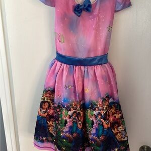 NWOT Kid’s Disney Encanto Princess Maribel Isabella Madrigal Party Dress 9-12